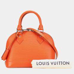 Pre Owned Louis Vuitton Orange Epi Alma BB