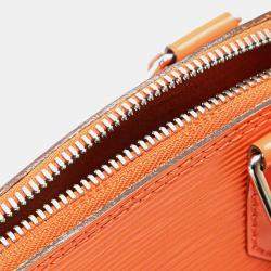 Pre Owned Louis Vuitton Orange Epi Alma BB