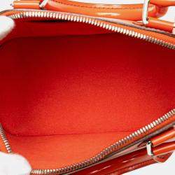 Pre Owned Louis Vuitton Orange Epi Alma BB