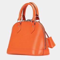 Pre Owned Louis Vuitton Orange Epi Alma BB
