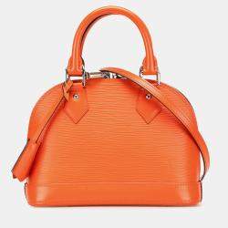 Pre Owned Louis Vuitton Orange Epi Alma BB