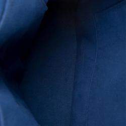 مملوكة مسبقًا Louis Vuitton Black Blue Taurillon Armand LV Circle 