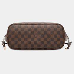 مملوكة مسبقًا Louis Vuitton Brown Damier Ebene Neverfull PM