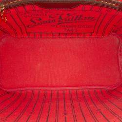 مملوكة مسبقًا Louis Vuitton Brown Damier Ebene Neverfull PM