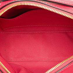 مملوكة مسبقًا حقيبة لويس فيتون سانتونج مونوغرام بني أحمر