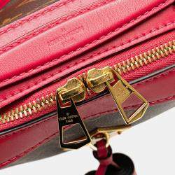 مملوكة مسبقًا حقيبة لويس فيتون سانتونج مونوغرام بني أحمر