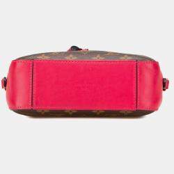 مملوكة مسبقًا حقيبة لويس فيتون سانتونج مونوغرام بني أحمر