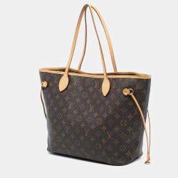 مملوكة مسبقًا حقيبة لوي فيتون نيفرفول بني مونوغرام ميديوم