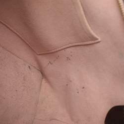 Pre Owned Louis Vuitton Jersey Magnolia Damier Ebene Canvas and Taurillon Leather Bag