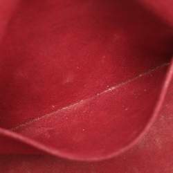 Pre Owned حقيبة لوي فيتون ثيدا مونوجرامي ملون أبيض كانفاس جي إم