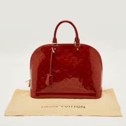 مملوكة مسبقًا حقيبة لوي فيتون ألما جي ام روج غراندين مونوجرام فيرنيس