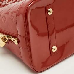 مملوكة مسبقًا حقيبة لوي فيتون ألما جي ام روج غراندين مونوجرام فيرنيس