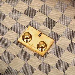 مملوكة مسبقًا حقيبة لوّي فيتون كروسيتي دامير أزور بيضاء