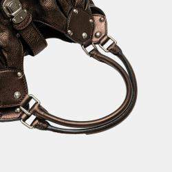 Pre Owned حقيبة لوي فيتون قماش مونوغرام بني ماهينا إكس لارج