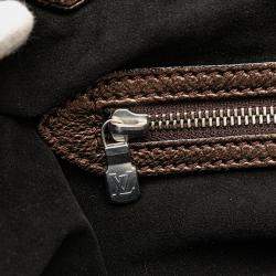 Pre Owned حقيبة لوي فيتون قماش مونوغرام بني ماهينا إكس لارج