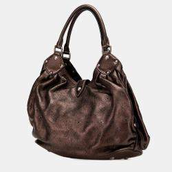 Pre Owned حقيبة لوي فيتون قماش مونوغرام بني ماهينا إكس لارج