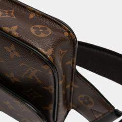 مملوكة مسبقًا Louis Vuitton Brown Monogram S Lock Sling