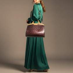 مملوكة مسبقًا حقيبة لويس فيتون بريا GM مورونغرام فيرنيز أمارنت