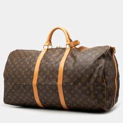 مملوكة مسبقًا حقيبة لوي فيتون كيبال باندوليير مونوجرام بني 60