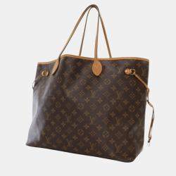 مملوكة مسبقًا Louis Vuitton Brown Monogram Neverfull GM