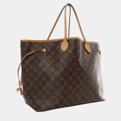 مملوكة مسبقًا Louis Vuitton Brown Monogram Neverfull GM