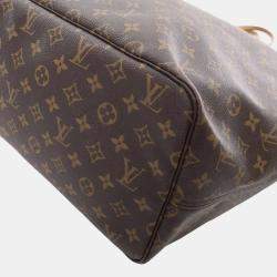 مملوكة مسبقًا Louis Vuitton Brown Monogram Neverfull GM