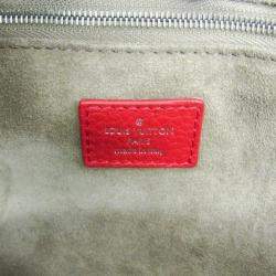 Pre Owned Louis Vuitton Parnassea Rockit PM Red Leather Shoulder Bag