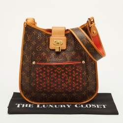 Pre Owned Louis Vuitton Musette Monogram Canvas Perforated Bag