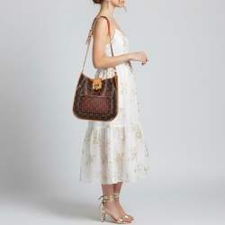 Pre Owned Louis Vuitton Musette Monogram Canvas Perforated Bag