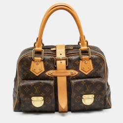 Pre Owned Louis Vuitton Manhattan GM Monogram Canvas Bag
