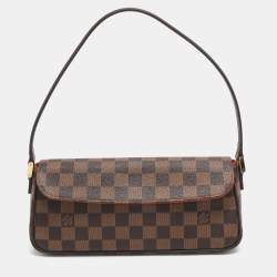 Pre Owned Louis Vuitton Recoleta Damier Ebene Canvas Bag