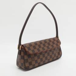 Pre Owned Louis Vuitton Recoleta Damier Ebene Canvas Bag