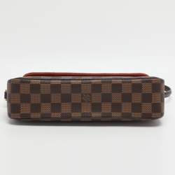 Pre Owned Louis Vuitton Recoleta Damier Ebene Canvas Bag