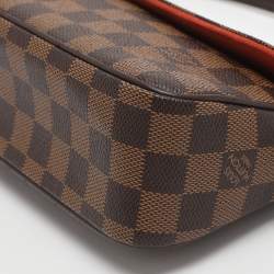 Pre Owned Louis Vuitton Recoleta Damier Ebene Canvas Bag