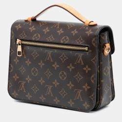 مملوكة مسبقًا Louis Vuitton Brown Monogram Pochette Metis