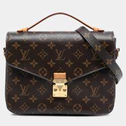 مملوكة مسبقًا Louis Vuitton Brown Monogram Pochette Metis