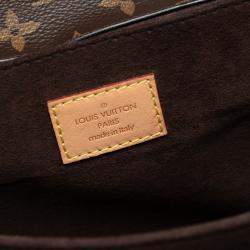 مملوكة مسبقًا Louis Vuitton Brown Monogram Pochette Metis