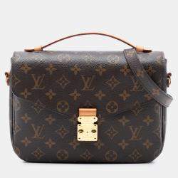 مملوكة مسبقًا Louis Vuitton Brown Monogram Pochette Metis