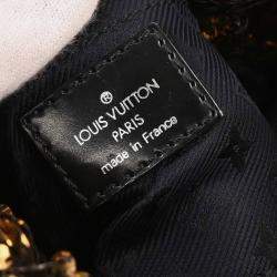 مملوكة مسبقًا Louis Vuitton Gold Black Mini Noe Rococo All Sequin Bag