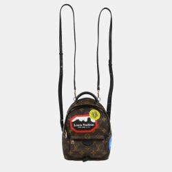 Pre Owned Louis Vuitton World Tour Palm Springs Mini Backpack