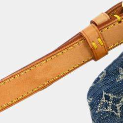 Pre Owned Louis Vuitton Blue Monogram Denim Sac a Dos GM Backpack