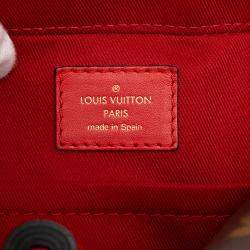 مملوكة مسبقًا Louis Vuitton Brown Red Monogram Saintonge