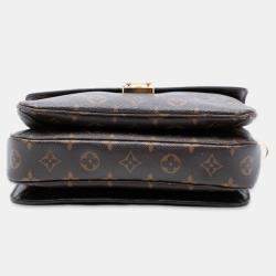مملوكة مسبقًا Louis Vuitton Brown Monogram Pochette Metis
