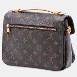 مملوكة مسبقًا Louis Vuitton Brown Monogram Pochette Metis