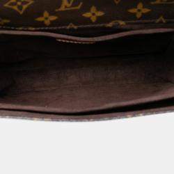 مملوكة مسبقًا حقيبة لوي فيتون بوشت متيس مونوجرام بني
