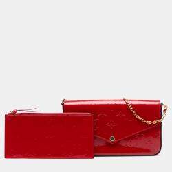 مملوكة مسبقًا بوفيه فيليسيا لوحة فيرني حمراء من لويس فيتون