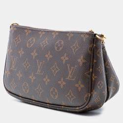 مملوكة مسبقًا Louis Vuitton Brown Monogram Multi Pochette Accessoires