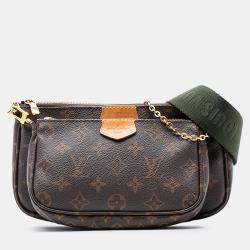 مملوكة مسبقًا Louis Vuitton Brown Monogram Multi Pochette Accessoires