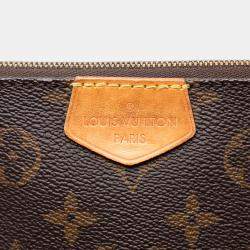 مملوكة مسبقًا Louis Vuitton Brown Monogram Multi Pochette Accessoires