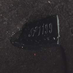 Pre Owned Louis Vuitton Kirigami Black Epi Leather Pochette